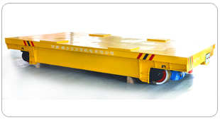 rail trolley for inter-bay transportation