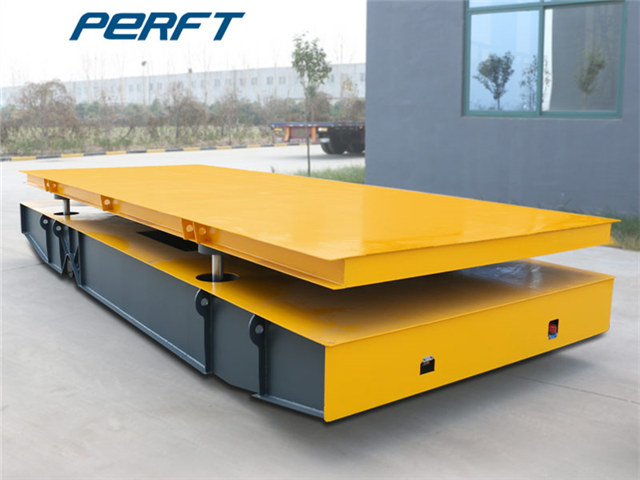 Sichuan winch electric flat car hydraulic steering trolley car-factory direct sales
