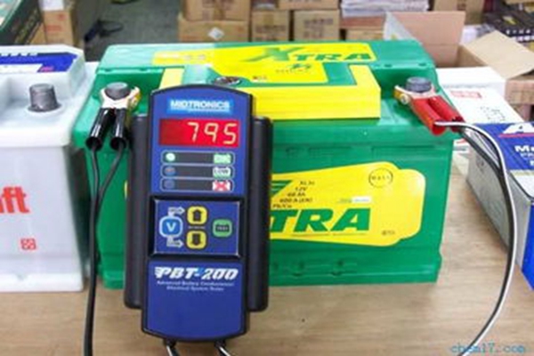 A temporary repair method for the failure of transfer cart battery