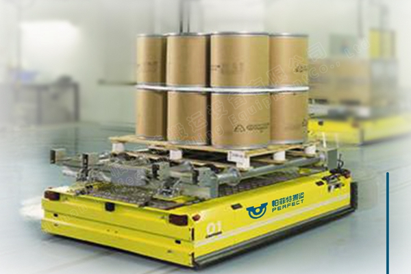 The LUTZ Pathfinder in the field of electric transfer cart