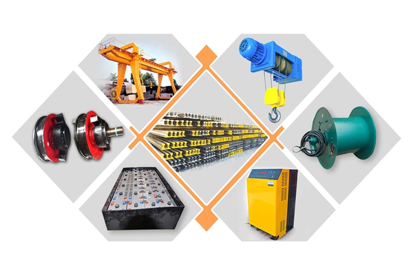  key parts of electric rail material handling flat turntable
