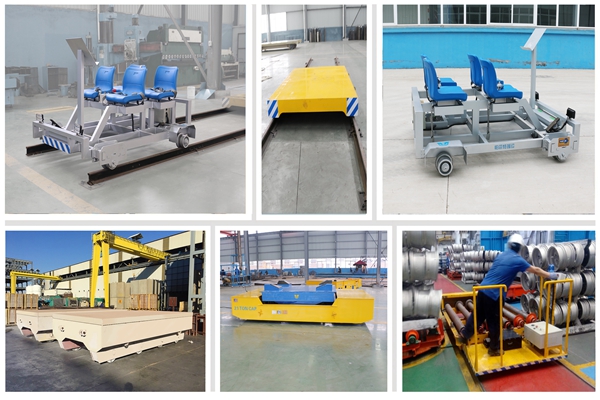 Test and acceptance of East Asia China Steel 20T Motorized Transfer Carts products