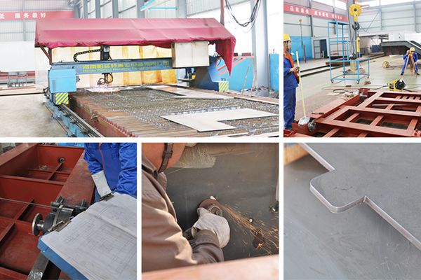 The main processing flow of Steel plant ladle electric rail transfer trolley
