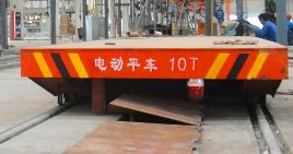 The advantages of transporting trolley rails to transport flatbeds