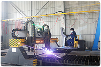 Cart bottom welding 